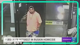 Deputies seek person of interest after body found on fire in Ruskin