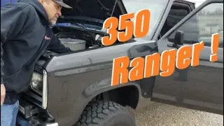 CHEVY 350 in a Ford RANGER !