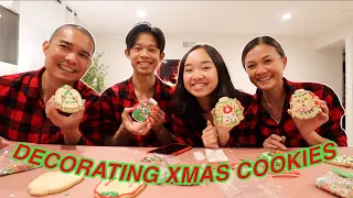 DECORATING CHRISTMAS COOKIES! Vlogmas Day 20 | Nicole Laeno