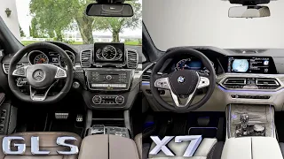 BMW X7 VS Mercedes-Benz GLS - INTERIOR Design