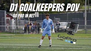 GoPro - What It's Like Being A Division 1 Goalkeeper - In Game POV