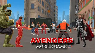 AVENGERS - mobile game || IRONMAN, THOR, SPIDERMAN, HULK Game || Superman mobile game || Spiderman