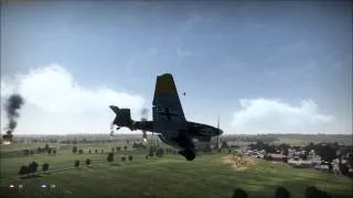 [War Thunder] Ju 87 B-2 - Making it Home Safe!