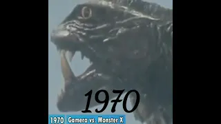 EVOLUTION OF GAMERA | #Shorts #Gamera