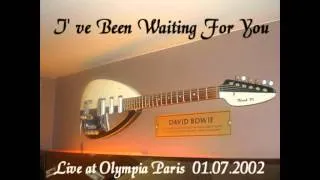 David Bowie   I' ve Been Waiting For You  Live 01 07 2002