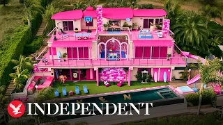 Look inside Barbie's dreamhouse you can rent for free on Airbnb