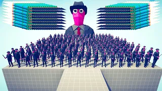 100x GANGSTERS + GIANT MAFIA BOSS vs EVERY GOD - Totally Accurate Battle Simulator TABS