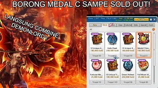 Borong Medal C sampe sold out! + Combine soul Demonlord! - Lost Saga Origin Indonesia