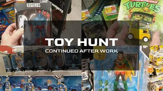 Friday Morning and Evening Toy Hunt! Looking for the Marvel Legends Crystar!