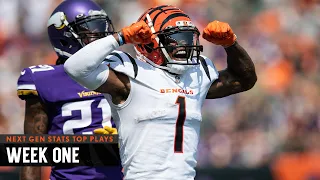 Bengals' Top Three Plays From Week 1 | Next Gen Stats