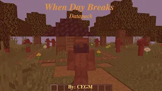 SCP when day breaks | Minecraft 1.20.2 datapack |