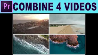 Combine 4 Videos using a 2 by 2 Grid - Adobe Premiere Pro Tutorial