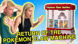 AWESOME POKEMON CARD CLAW MACHINE!!