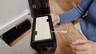 Jet Bot — How to Clean Filter and Dustbin