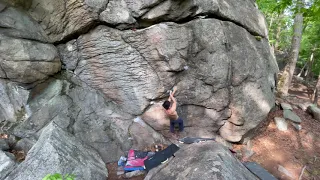 Cyclone (V6) - Powerlinez Bouldering: End of the Loop