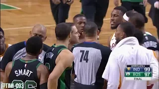 Boston Celtics Last Two Minutes of Game vs Indiana Pacers (03/11/2018)