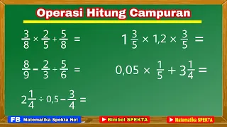 Cara Menyelesaikan Operasi Hitung Campuran