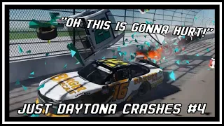 "JUST DAYTONA" huge roblox nascar crashes with commentary [PART 4]