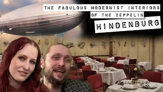 The fabulous modernist interiors of the Zeppelin Hindenburg!