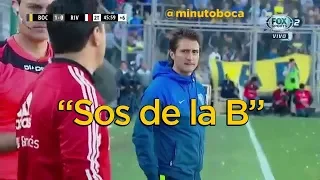 El verdadero cruce entre Guillermo y Gallardo en el superclásico.