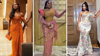 Latest and Matured Aso Ebi Styles for the Wedding Guest