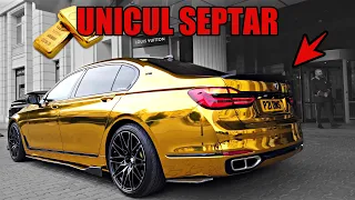 BMW SERIA 7 -  FACUT DIN AUR