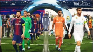 PES 2018 | REAL MADRID vs FC BARCELONA | Final UEFA Champions League | Penalty Shootout