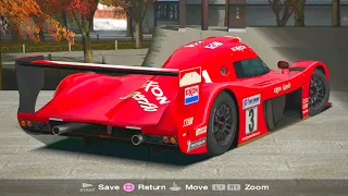 Gran Turismo 4 Toyota GT-ONE Race Car (TS020) Le Mans Race (Onboard)