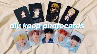 diy | kpop photocards at home