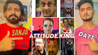 Reaction on Sanja Dutt Full Attitude Video🤯/Sanja Dutt Angry Moments😈#zeegang #sanjaydutt