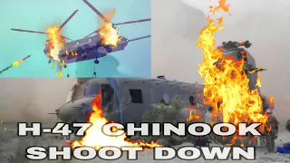 12 Minutes Ago! 8 H-47 CHINOOK Helicopters Carrying Elite NATO Troops Shot Down by Russia