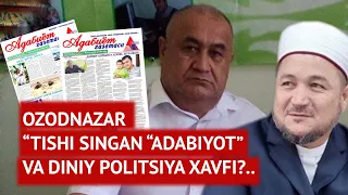 OzodNazar: “Adabiyot” gazetasi bosh muharriri Baxtiyor Karim bilan suhbat