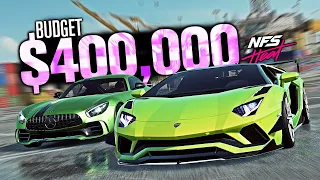 Need for Speed HEAT - $400,000 Budget Build! (Lamborghini Aventador vs AMG GTR)