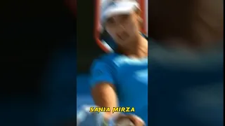 Sania Mirza Beautiful Tennis Player |  Best Indian Tennis Player | #viral #trending #tennis #sania