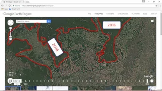 Brazil deforestation in Amazon Timelapse