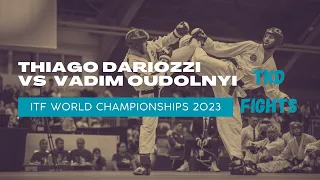 Thiago Dariozzi (ARG) vs Vadim Oudolnyi (GER) | Sparring -69 kg | ITF World Championships 2023