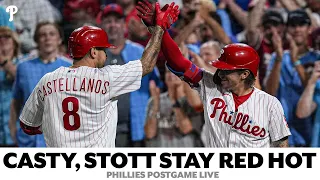 Castellanos and Stott stay red hot, Syndergaard moves to 4-0 as a Phillie in 4-1 win | Postgame Live