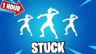 Fortnite Stuck Emote 1 Hour Dance! (ICON SERIES)