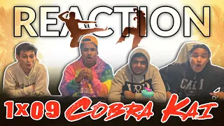 Cobra Kai | Episode 9: “Different but Same” REACTION!!
