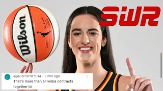 Fans React to Caitlin Clark signing a $28 million contract with Nike