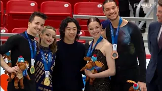 Ice Dance Medal Ceremony | 2023 FISU Winter World University Games