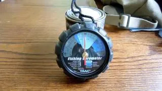 A Fishing Barometer for survival, SHTF (no zombies) Bug out bag