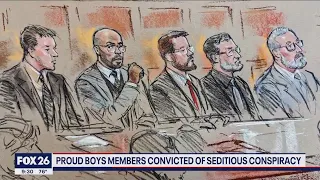 Proud Boys Members convicted of seditious conspiracy