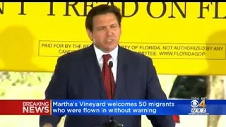 Keller: Migrants flown to Martha's Vineyard is "political grandstanding"