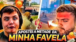 APOSTEI A METADE DA MINHA FAVELA COM O PAULO no GTA RP!