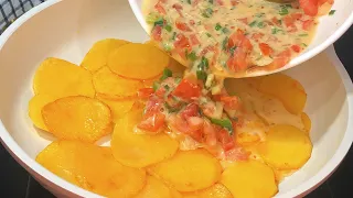 With only potato and egg you can make the most delicious recipe for dinner || SB Cooks