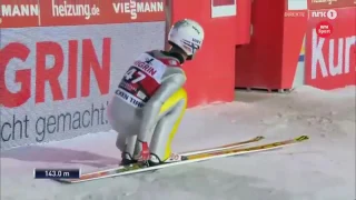 Klingenthal  - Daniel Andre Tande - 143 m - Klingenthal 2016 - 2nd place