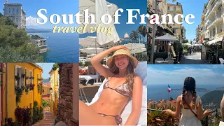 TRAVEL VLOG | Exploring the South of France 🇫🇷 Nice, Monaco, Menton, Eze & More.