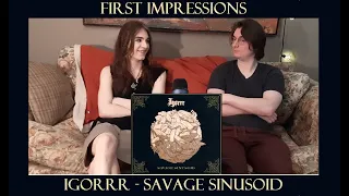 Reacting to Igorrr - Savage Sinusoid (2017)