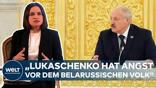 Belarussische Oppositionsführerin: „Es ist die Rache Lukaschenkos an mir und meiner Arbeit“